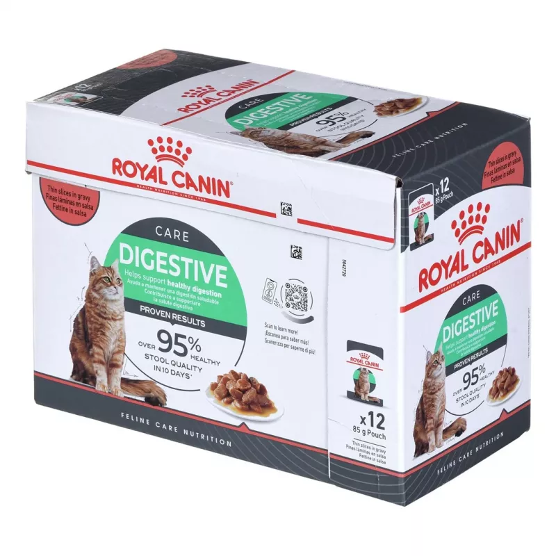 Royal Canin Digest Sensitive Care - šlapias kačių maistas - 12x85 g