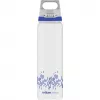 vandens butelis Total Clear One MyPlanet Blue 0,75 L permatomas / tamsiai mėlynas, vienos rankos uždarymas ONE