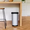 ROTHO Ribo Graphite - pedalinė šiukšliadėžė – 35 l