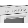 Simfer viryklė 4401SGRBB Kaitlentės tipas Dujos Orkaitės tipas Dujos Balta Plotis 50 cm 49 L Gylis 55 cm