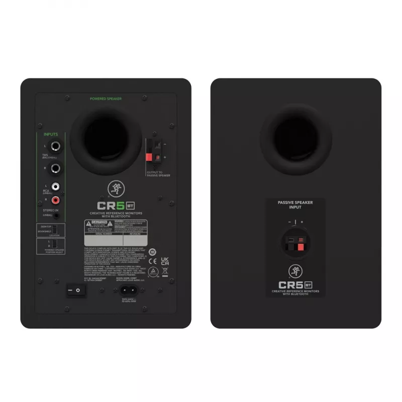 Mackie CR5 BT - aktyvūs monitoriai su Bluetooth