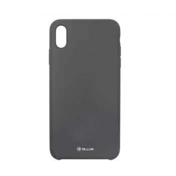 Telefono dėklas Tellur Liquid Silicone skirtas iPhone XS Max — Juodas