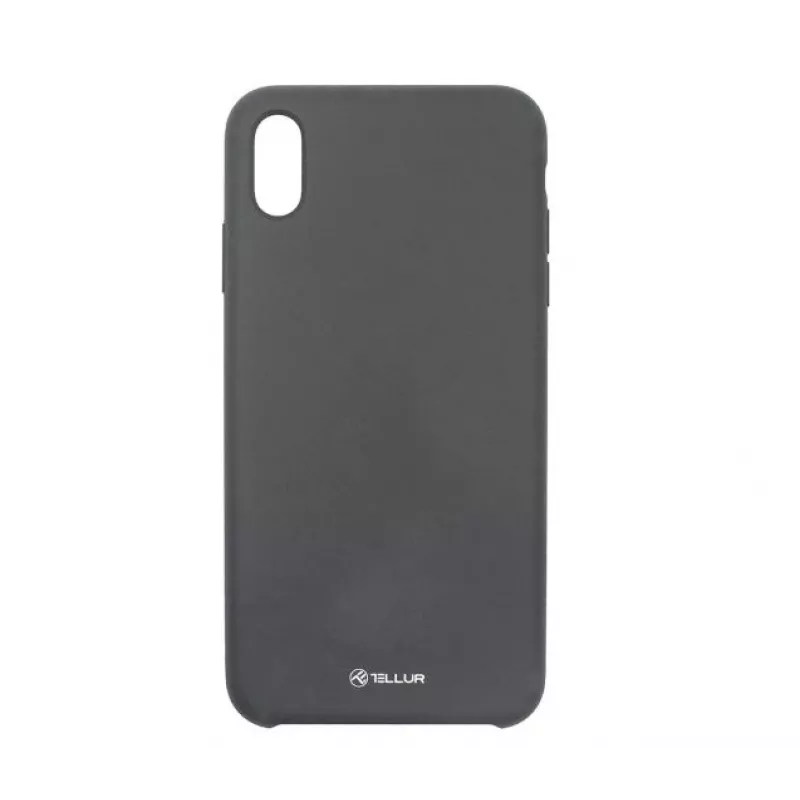 Telefono dėklas Tellur Liquid Silicone skirtas iPhone XS Max — Juodas