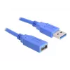 USB laidas DeLOCK USB 3.0-A M/F 1m