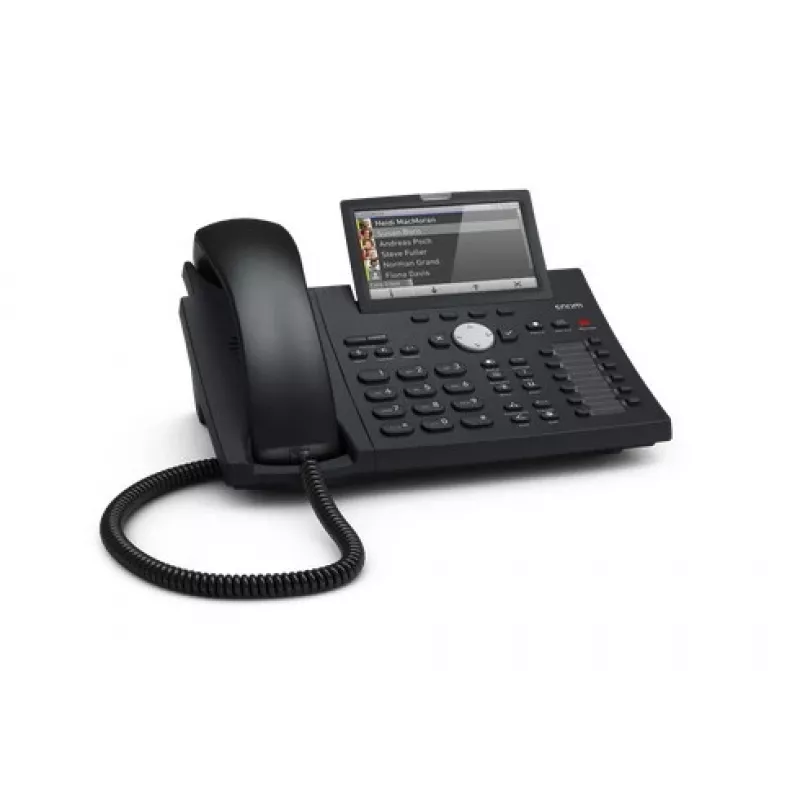 Snom D375 IP telefonas Juodas 12 linijų TFT