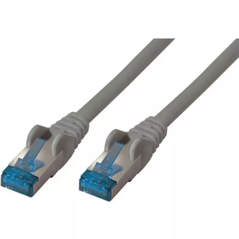 ShiverPeaks komutacinis kabelis CAT6a RJ45 S/FTP 0,5 m pilkas - Tinklas - CAT 6a