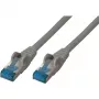 ShiverPeaks komutacinis kabelis CAT6a RJ45 S/FTP 0,5 m pilkas - Tinklas - CAT 6a
