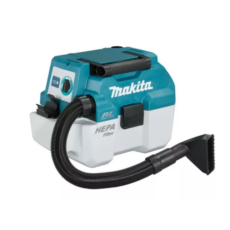 Makita DVC750LZX1 dulkių siurblys Mėlynas, Baltas 7,5 l 55 W