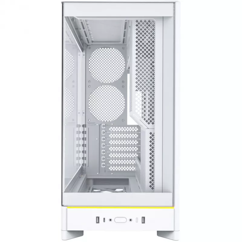 PC korpusas Montech HS02 Midi Tower baltas