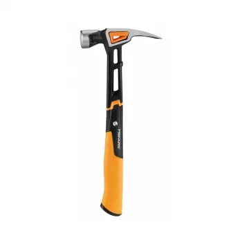 Fiskars 1020214 plaktukas Nagų plaktukas juodas, metalinis, oranžinis