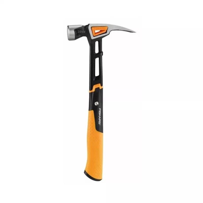 Fiskars 1020214 plaktukas Nagų plaktukas juodas, metalinis, oranžinis