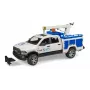 Automobilis Dodge RAM 2500 su besisukančiu švyturėliu Gaidys BRUDER 02509