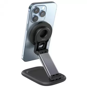 Magnetinis stovas SODI BM-310 juodas MagSafe mobiliems įrenginiams