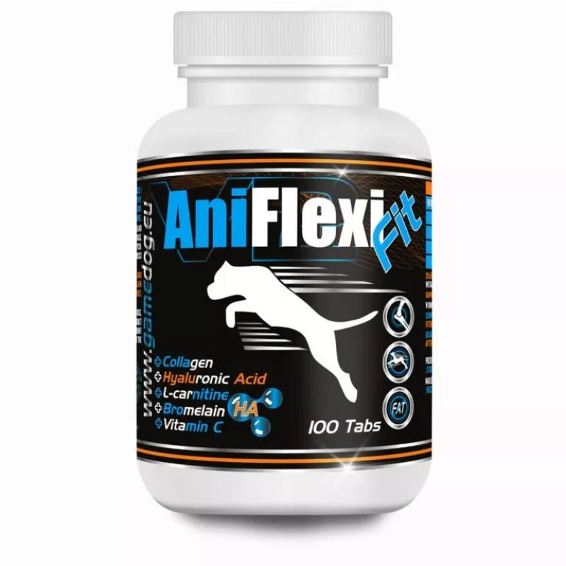 GAME DOG AniFlexi Fit V2 - papildai šunims - 100 tablečių
