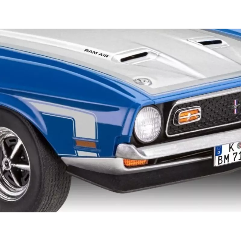Plastikinis automobilio modelis REVELL Ford Mustang Boss 351 1:25 mastelio plastikinis rinkinys