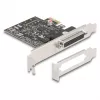 DeLOCK 66324 vidinis RS-232 VGA adapteris PCIe moteriškas juodas