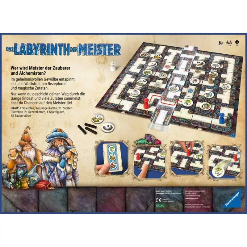 Labyrinth der Meister, stalo žaidimas