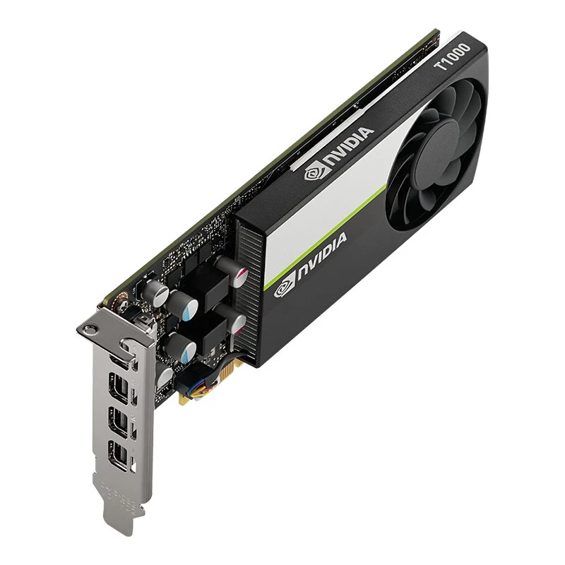 PNY NVIDIA T1000 4GB GDDR6 Low Profile, 4x Mini DisplayPort (VCNT1000-SB)