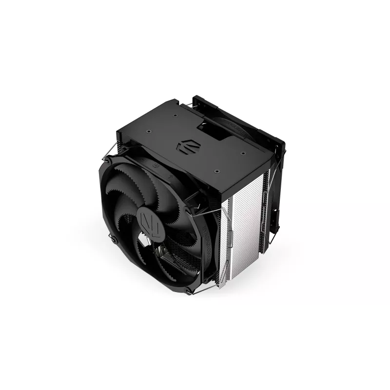 ENDORFY FORTIS 5 DUAL FAN SPC307 CPU aušinimo PC ventiliatoriaus radiatorius 14/12 cm juodas