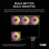 Ventiliatorius Corsair iCUE LINK RX140 MAX RGB 14 cm Juodas 300-1600 RPM