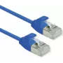 ROLINE U/FTP DataCenter komutacinis kabelis Cat.6A (EA klasė), LSOH, plonas, mėlynas, 0,15 m (21.15.3340)
