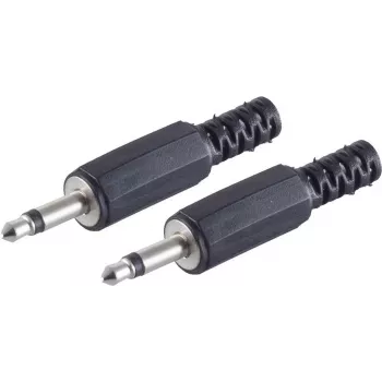 Laido jungtis ShiverPeaks BS51100-2 3,5 mm, juoda