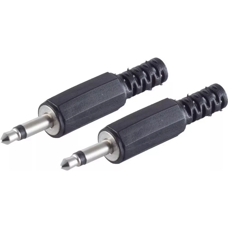 Laido jungtis ShiverPeaks BS51100-2 3,5 mm, juoda