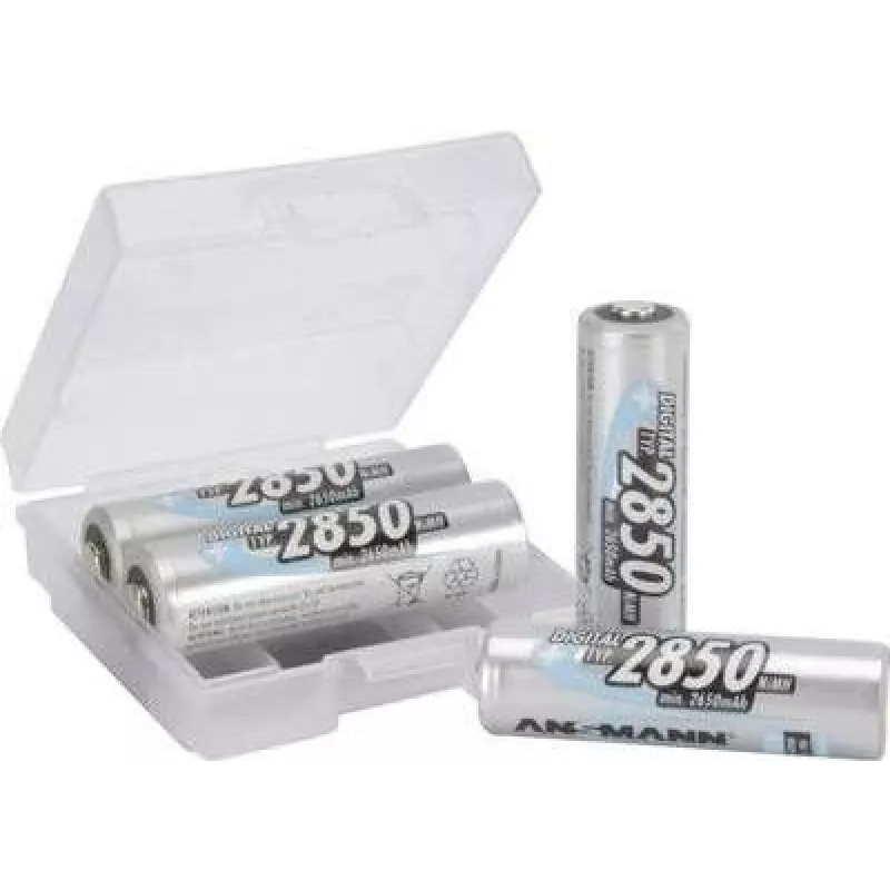 Pakartotinai įkraunama AA NiMH baterija ANSMANN Mignon 2850 mAh 1.2 V