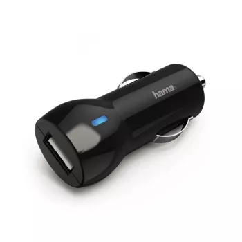 Hama 00183259 mobiliojo įrenginio įkroviklis Mobilusis telefonas, Išmanusis telefonas, Planšetė Juoda Cigar lighter Greitas įkrovimas Auto