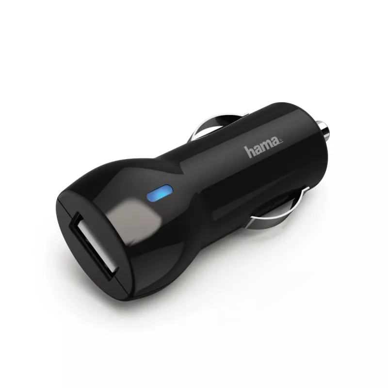 Hama 00183259 mobiliojo įrenginio įkroviklis Mobilusis telefonas, Išmanusis telefonas, Planšetė Juoda Cigar lighter Greitas įkrovimas Auto