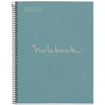 Miquelrius Notepad ECO Light Mėlyna RECYCLE A4 80 Sheets (Freight Delivery)