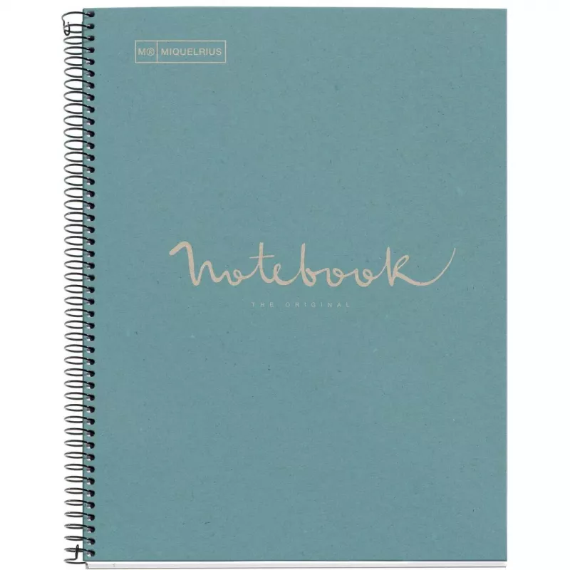 Miquelrius Notepad ECO Light Mėlyna RECYCLE A4 80 Sheets (Freight Delivery)