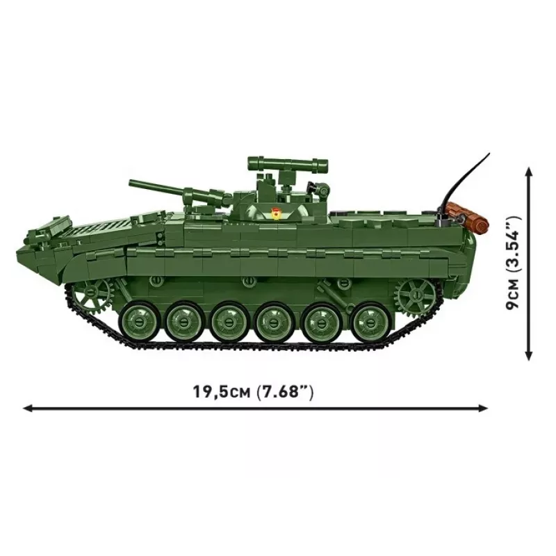 Konstruktorius Cobi Blocks BMP-1 758 dalys – mastelio modelio statybiniai blokeliai