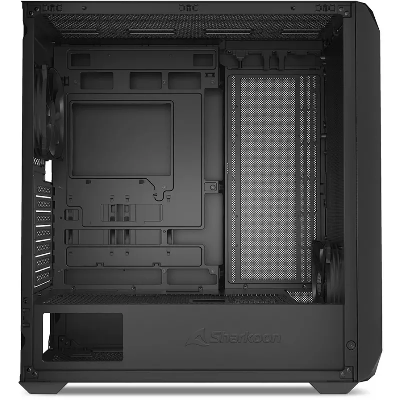 PC korpusas Sharkoon AK3 Midi Tower juodas