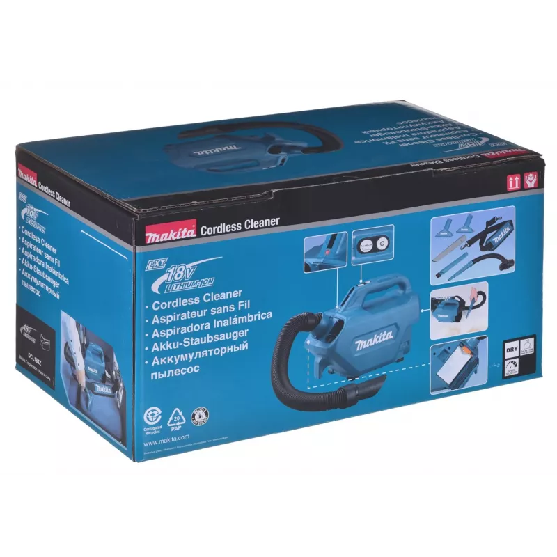 Rankinis dulkių siurblys Makita DCL184Z