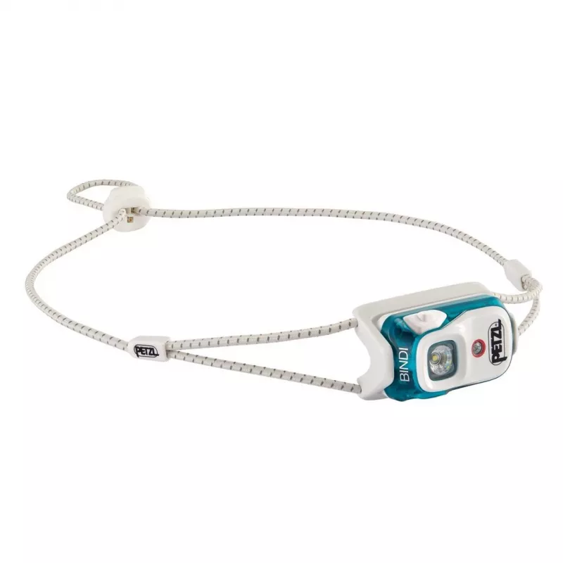 Petzl Bindi Teal, balta galvos juostos lemputė LED