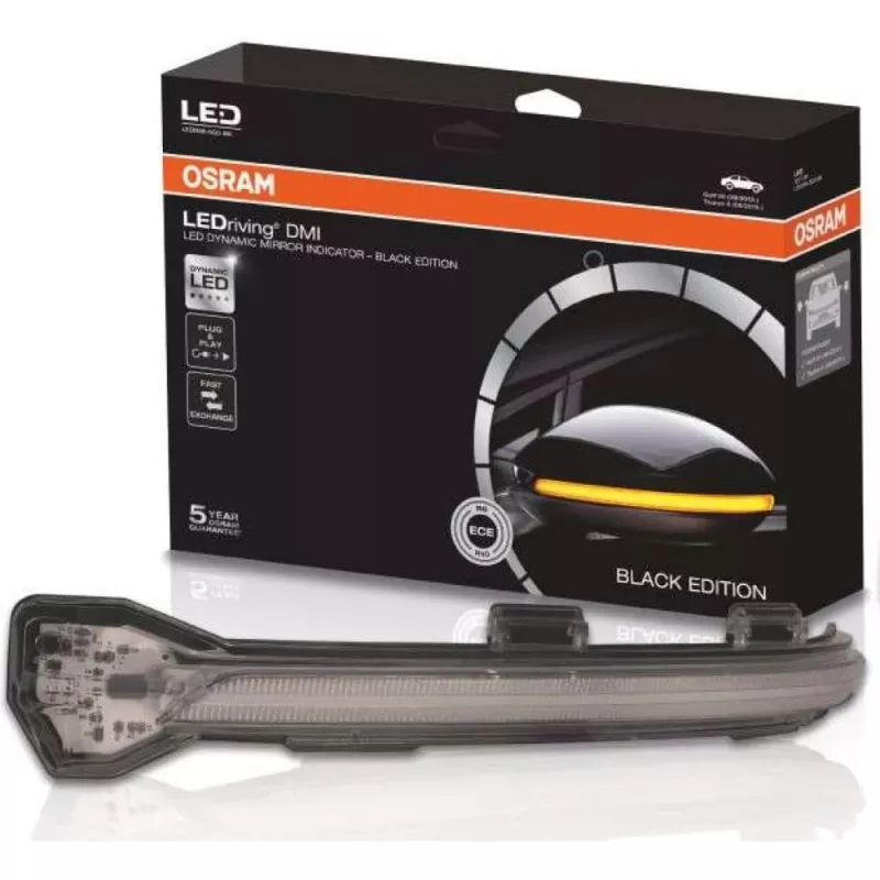 Osram LED DMI 8W0 BK S Audi A4 Juoda