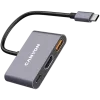 Canyon DS-4 USB Type-C šakotuvas 10000 Mbit/s HDMI USB 3.2 Gen 2