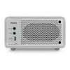 Stalinis radijas Sangean DDR-7 Glacier Sidabrinė su skaitmeniniu imtuvu ir Bluetooth