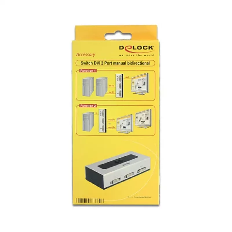 Vaizdo perjungiklis DVI DeLOCK 87664