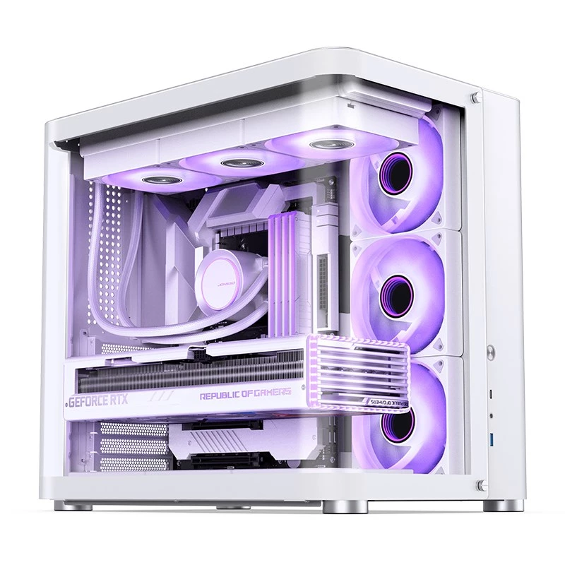 PC korpusas Jonsbo TK-2 2.0 Midi Tower juodas