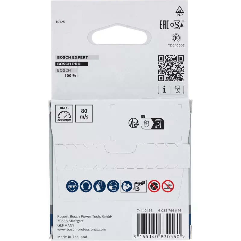 Bosch 2 608 601 520 kampinio šlifuoklio priedas Pjovimo diskas