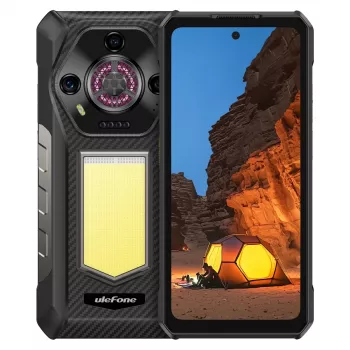 Patvarus išmanusis telefonas UleFone Armor 30 4G su Helio, 12 GB RAM, 512 GB atminties, juodas, energijos klasė A