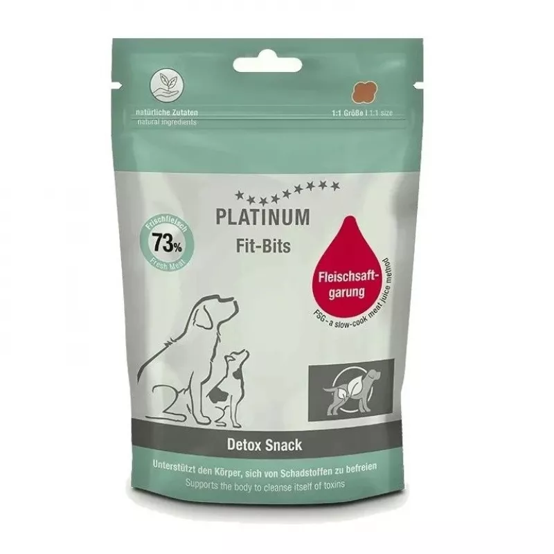 PLATINUM Fit-Bits Detox - šunų skanėstas - 150g