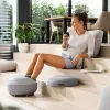 Beurer Shiatsu pėdų masažuoklis FM 120 2-in-1 pilkas — elektrinis pėdų ir kulkšnių masažuoklis, shiatsu voleliai, reguliuojamas intensyvumas