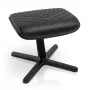 Pakojis noblechairs NBL-FR-RL-BLK — juoda, natūrali oda, aliuminio rėmas, 490×400×450 mm, pakreipimas 0–45°