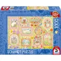 Dėlionė schmidt spiele Noble Cats in Blossom, 1000 vienetų, modelis 59792