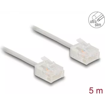 Tinklo kabelis DeLOCK RJ45 Cat.6 5 m pilkas