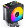 Procesoriaus aušintuvas Jonsbo CR-1400 EVO ARGB su 140 mm ARGB ventiliatoriumi, juodas