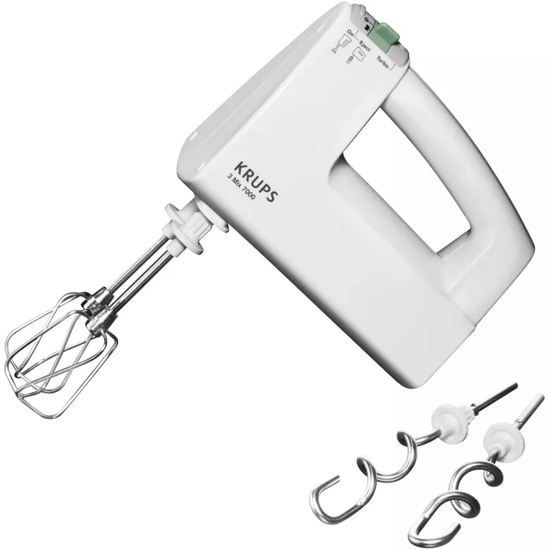 Krups F60814 rankinis plakiklis 500 W baltas